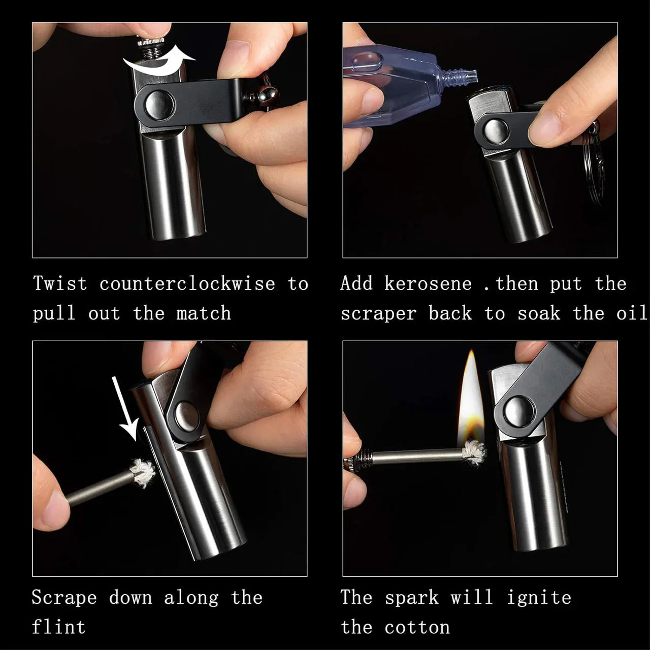 EverSpark Keychain Lighter